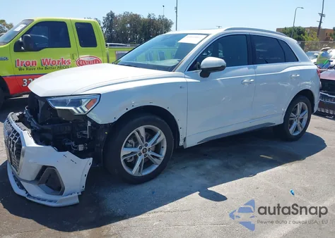 2023 Audi Q3 Premium 45 Tfsi S Line Quattro Tiptronic из США, поврежденный, VIN WA1DECF31P1105716